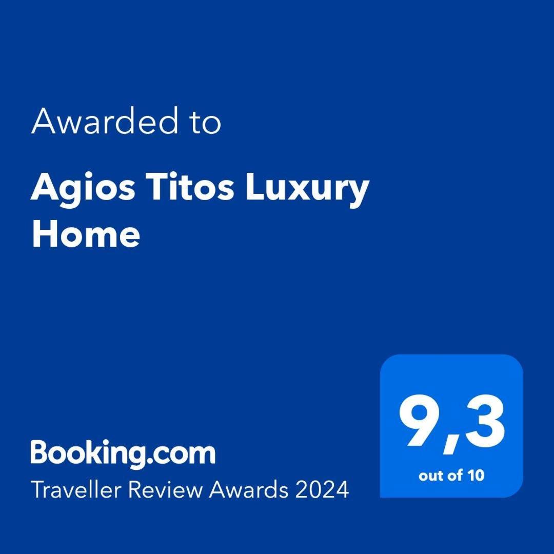 Agios Titos Luxury Home Iraklio Exterior foto